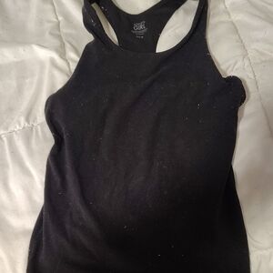 Athleta Black Racerback Tank Top